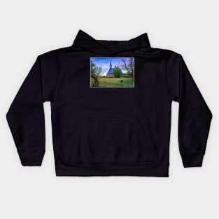 Church at  Grand-Pré National Historic Site Kids Hoodie